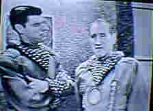 Capt Strong & Comm Arkwright