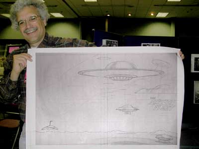 Jack Hagerty and cover drawing